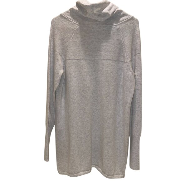 DAKINI Tunic Sweater Heather Oatmeal Size M - Picture 11 of 14